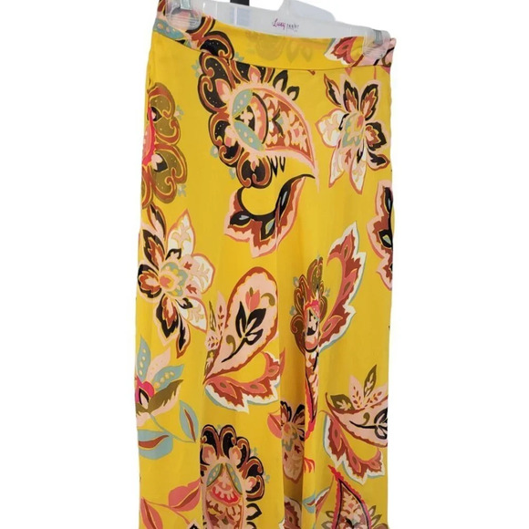 Tahari Georgette Paisley Lined Skirt Size Small - Picture 8 of 8